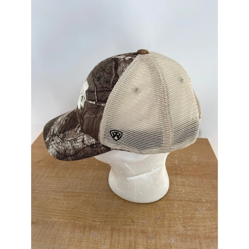Top of the World Mississippi State Bulldogs Camo Trucker Hat Snapback Mens Brown